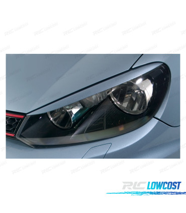 PAUPIÈRES DE PHARES POUR VOLKSWAGEN VW GOLF 6 08-12