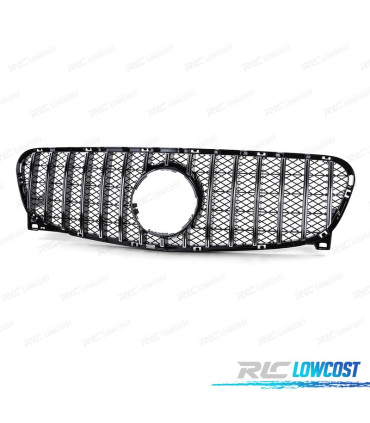 CALANDRE MERCEDES GLA X156 14-16 GT-R AMG NOIR BRILLANT