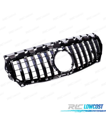 CALANDRE MERCEDES CLA W117 13-16 LOOK GTR NOIR BRILLANT