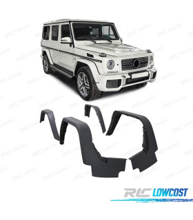 KIT CARROSSERIE MERCEDES CLASSE G W463 LOOK AMG G65 PDC PARE CHOCS FRONTAL + 4 AILES