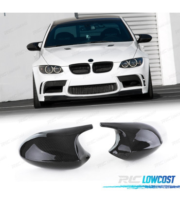 COQUES RETROVISEURS BMW E90 E91 LCI 08 -12 LOOK M3 CARBONE