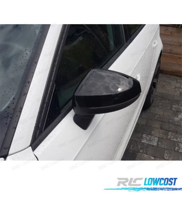 COQUE RETROVISEUR AUDI A3 S3 RS3 8V 13-19 NOIR BRILLANT