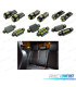 KIT 13 AMPOULES LED INTÉRIEUR POUR SEAT LEON MK1 1M 1M1 BERLINE 99-06