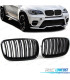 CALANDRE BMW X5 X6 E70 E71 07-14 LOOK M NOIR BRILLANT