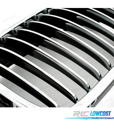 CALANDRES BMW E46 BERLINE 98-01 COMPACT 00-05 CHROMÉ