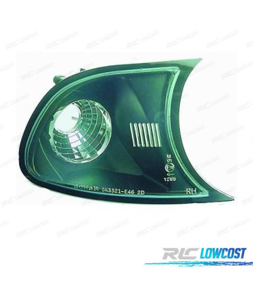 CLIGNOTANTS AVANT BMW E46 01-03 FOND NOIR