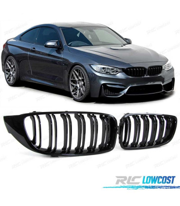 CALANDRE BMW F32 F33 F36 LOOK M4 NOIR BRILLANT