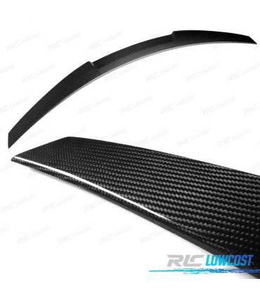 AILERON BECQUET LAME COFFRE BMW F44 LOOK M4 CARBONE