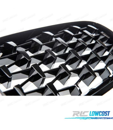 CALANDRES BMW X5 E70 X6 E71 DIAMANT NOIR