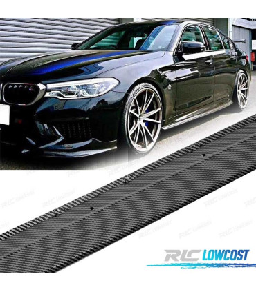 BAS DE CAISSE BMW G30 G31 LOOK M PERFORMANCE CARBONE