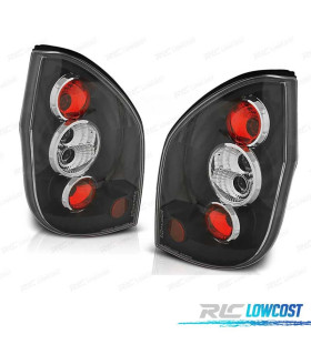 FEUX ARRIÈRE POUR OPEL ZAFIRA 99-05 FOND NOIR