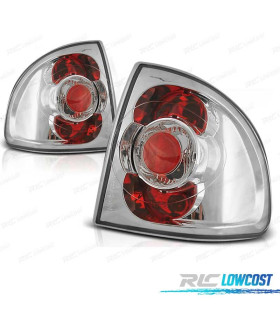 FEUX ARRIÈRE OPEL ASTRA F 94-98 FOND CHROMÉ