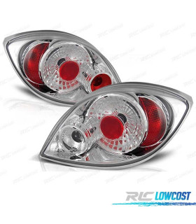 FEUX ARRIÈRE POUR FORD KA 96-08 FOND CHROMÉ