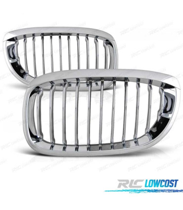 CALANDRES AVANT BMW E46 COUPÉ CABRIO 03+ CHROMÉ