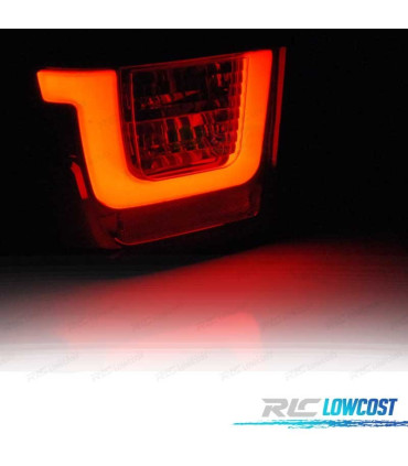 FEUX ARRIÈRE LED BAR VOLKSWAGEN VW T4 90-03.03 FUMÉ E24
