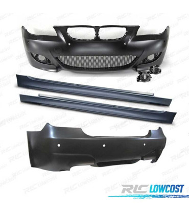 KIT CARROSSERIE BMW E60 03-07 LOOK M5 PDC SRA + ANTIBROUILLARD