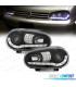 PHARES LED DAYLIGHT VOLKSWAGEN VW GOLF 4 MK IV 97-03 NOIR + FOND CHROMÉ