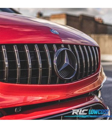 CALANDRE MERCEDES A W176 12-15 GTR NOIR CHROMÉ A45 GT-R PANAMERICAN