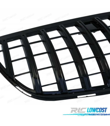 CALANDRE MERCEDES CLASSE GLE COUPÉ C292 W166 15-19 GT-R PANAMERICANA CAMERA NOIR BRILLANT