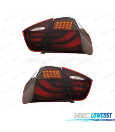 FEUX ARRIÈRE BMW E91 05-08 LED ROUGE FUMÉ FONCÉ