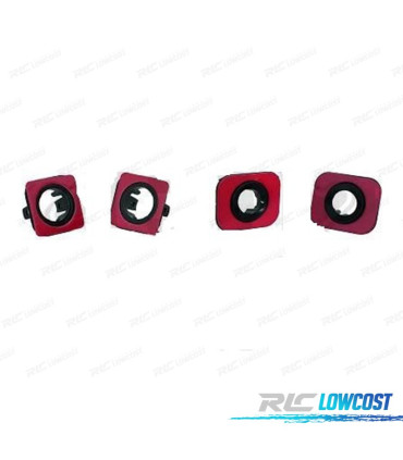 KIT 4 SUPPORTS PARK TRONIC 18MM BMW E60 07-10 PARE CHOCS AVANT