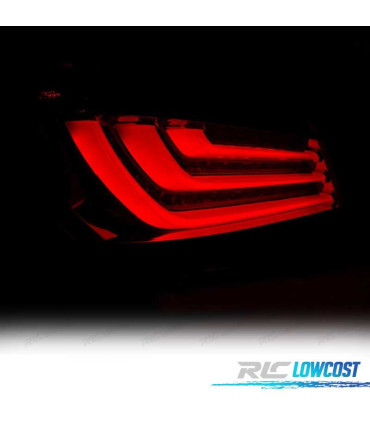 FEUX ARRIÈRE BMW E60 LCI 07-09 FULL LED BAR FUMÉ
