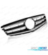 CALANDRE MERCEDES W204 S204 07-14 NOIR CHROMÉ