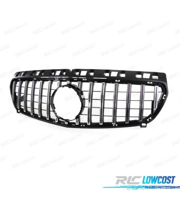 CALANDRE MERCEDES CLASSE A W176 GT 12-15 NOIR CHROMÉ