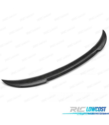 AILERON BECQUET LAME COFFRE BMW E90 05-11 LOOK M4 CARBONE