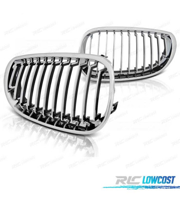 CALANDRES BMW E60 E61 03-10 CHROMÉ