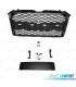 CALANDRE AUDI A4 B9 15-19 LOOK RS4 CHROMÉ NOIR