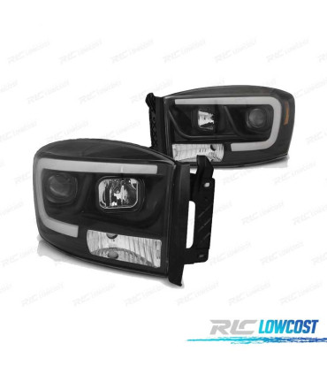 PHARES DODGE RAM 06-08 DAYLIGHT LED NOIR