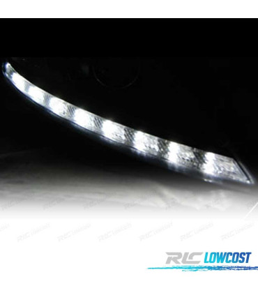 PHARES FORD MONDEO 07-10 DAYLIGHT LED FOND NOIR