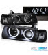 PHARES BMW E36 90-99 ANGEL EYES FOND NOIR