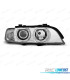 PHARES BMW E39 95-03 ANGEL EYES CHROMÉ