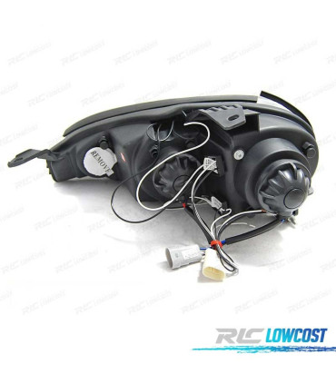 PHARES MAZDA MX5 01-05 ANGEL EYES CHROMÉS