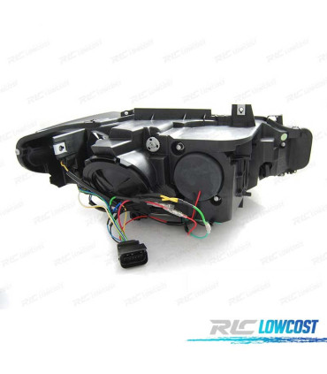 PHARES BMW F30 F31 LCI 15-18 LUMIÈRE DIURNE LED DRL CHROMÉS