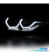 PHARES BMW F30 F31 11-15 XENON AFS ANGEL EYES LED DRL NOIR