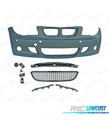 PARE-CHOCS FRONTAL BMW E81 E87 E82 E88 04-11 LOOK M PDC
