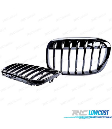 CALANDRES BMW X1 F48 15-19 NOIR BRILLANT