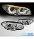 PHARES BMW F10 F11 10-13 XÉNON ANGEL EYES LED 3D DRL DYNAMIQUES CHROMÉ