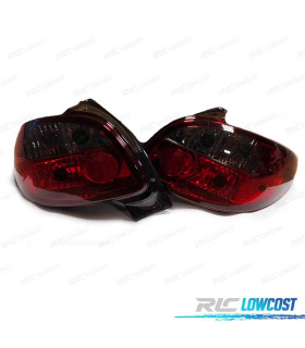 FEUX ARRIÈRE PEUGEOT 206 98-09 ROUGE GRIS