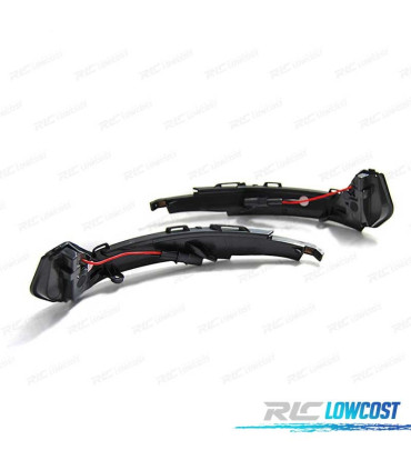 CLIGNOTANTS RÉTROVISEURS POUR AUDI A1 10-18 LED DYNAMIQUE FUMÉ