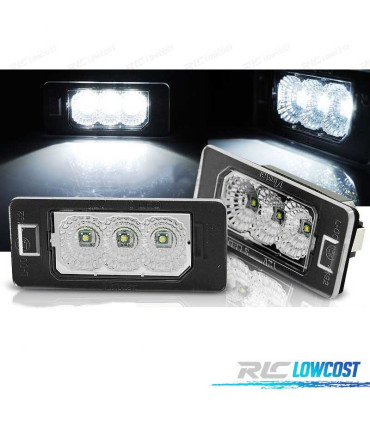 ÉCLAIRAGE PLAQUE D´IMMATRICULATION BMW E90 F30 F32 E39 E60 F10 X3 X5 X6 LED