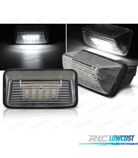 ÉCLAIRAGE PLAQUE D´IMMATRICULATION LED PEUGEOT 206 306 307 PARTNER CITROEN C3 C5 XARA BERLINGO SAXO