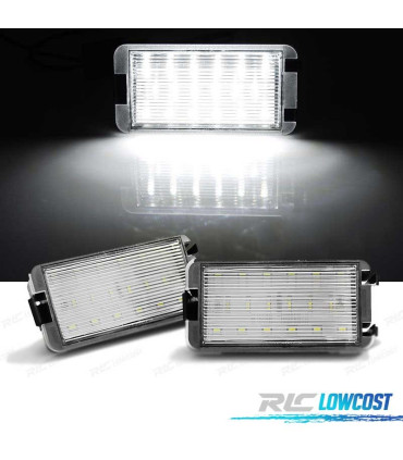 ÉCLAIRAGE PLAQUE D´IMMATRICULATION LED SEAT