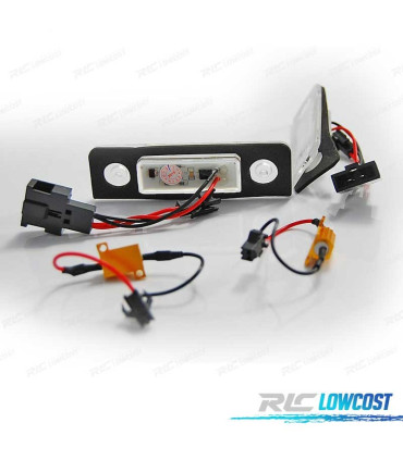 ÉCLAIRAGE PLAQUE D'IMMATRICULATION LED SKODA OCTAVIA 09-12 ROOMSTER 06-10 CANBUS