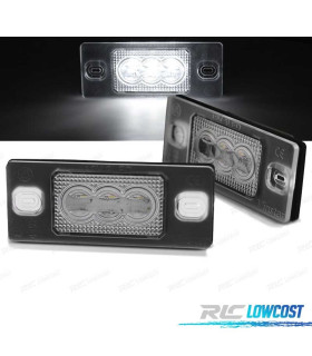 ÉCLAIRAGE PLAQUE D´IMMATRICULATION LED VOLKSWAGEN VW TIGUAN TOUAREG GOLF MK5 MK6 VARIANT POUR PORSCHE CAYENNE CANBUS 00-13