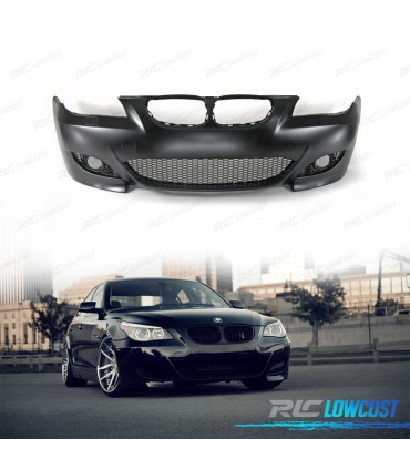 KIT CARROSSERIE BMW E60 03-07 LOOK M5 PARE CHOCS FRONTAL + ARRIÈRE