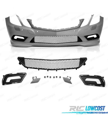 PARE-CHOCS FRONTAL MERCEDES CLASSE E C207 COUPÉ A207 CABRIO 09-13 LOOK AMG PDC